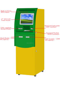 Качественный специализированный торговый автомат, киоск оплаты за обмен иностранной валюты - Product Image 4