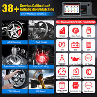 [Versión Global/UE] LAUNCH X431 PRO TT Herramienta de Diagnóstico Bidireccional de Sistema Completo, Conector DBSCar VII, 37+ Funciones de Reinicio para Todos los Coches, ECU en Línea