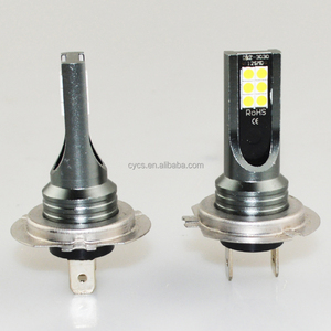 H7 12SMD Trắng 12LED 3030 xe ban ngày chạy LED sương mù DRL đèn bóng đèn đèn pha đèn sương mù phụ kiện - Product Image 2