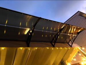 Toldo de puerta moderno y azul, venta al por mayor, proveedor de toldo de borde medio <span class=keywords><strong>para</strong></span> ventana y puerta - Product Image 5