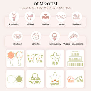 Pinzas de Pelo con Diseño Hueco Estilo Coreano, Doble Capa, Forma de Corazón, para Mujeres y Niñas, Accesorios para el Cabello - Product Image 5