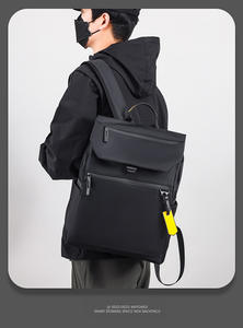 Custom <b>Large</b> Capacity Lightweight Leisure Usb Computer Backpack Men Students Polyester Lining Closure External Backpack - Product Image 6