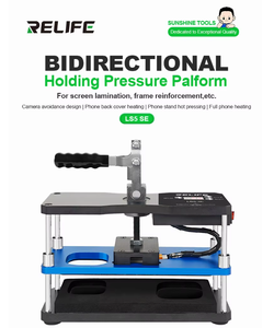 Juego de herramientas de presión de plataforma de presión de sujeción de calefacción RELIFE LS5 <span class=keywords><strong>SE</strong></span> para teléfono móvil, Kit de reparación de cubierta trasera de laminación de pantalla LCD - Product Image 3