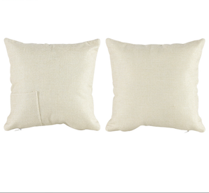 Factory Direct Ship Skin Friendly Breathable Sublimation <strong>Pillow</strong> Case Cotton Flax Heat Transfer <strong>Tooth</strong> <strong>Fairy</strong> <strong>Pillow</strong> With Pocket - Product Image 4