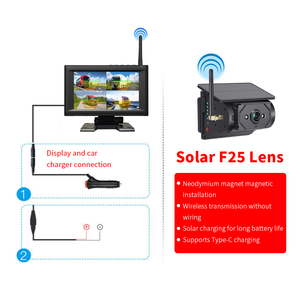 Nhà Máy bán hàng trực tiếp BSD chuyển động không dây <span class=keywords><strong>Camera</strong></span> An Ninh AHD kênh xem lựa chọn xe đảo ngược Viện trợ phía trước xem bên chia - Product Image 6