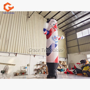 راقص هوائي قابل للنفخ مخصص للإعلانات، رجل مرح قابل للنفخ للأنشطة الترويجية - Product Image 4