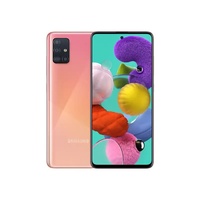 Téléphone portable A51 d'occasion à bas prix avec 64 Go de RAM/ROM, Android 10, batterie 4000 mAh, version mondiale
