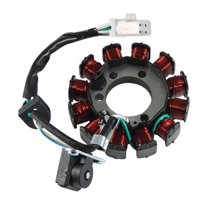 รถจักรยานยนต์สเตเตอร์คอยล์Magnetoเครื่องยนต์โรเตอร์สําหรับ<span class=keywords><strong>Honda</strong></span> Dash Wave <span class=keywords><strong>125</strong></span> แผนที่กีฬา<span class=keywords><strong>RS</strong></span> XRM125 AFS125 31120-K41-N01 31120-KYZ-T41 - Product Image 2