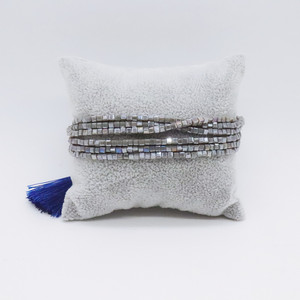 Pulseira Boho Artesanal com Franjas, Minimalista e Moderna, Pulseira de Macramê Ajustável, Joias Boêmias para Mulheres - Product Image 5