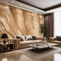 Oushe plastique wpc marbre pvc panneau de revêtement mural panneaux muraux et planches cloison mince