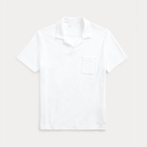 OEM 서비스 주문 하이 퀄리티 네이비 프렌치 테리 타월 폴로 셔츠 남성용 - Product Image 3