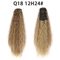 Blice — Extensions capillaires synthétiques en Fiber de haute température, postiche queue de cheval bouclée et crépue, extensible et longue