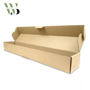 Wholesale Custom Printed Foldable Long Thin Tall Golf Brassie Baseball Bat Hard Corrugated Paper Packaging Cardboard Boxes