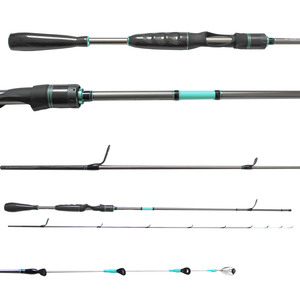 Nueva caña <span class=keywords><strong>de</strong></span> <span class=keywords><strong>pescar</strong></span> OEM al mejor precio, 30T, carbono, 1.8m, punta ligera media, con guías <span class=keywords><strong>de</strong></span> carbono, para Eging, con punta sólida <span class=keywords><strong>de</strong></span> carbono. - Product Image 1