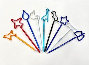 Stylos Publicitaires <span class=keywords><strong>Pas</strong></span> Chers en Forme d'Os de <span class=keywords><strong>Chien</strong></span> en PET avec Impression de Logo Personnalisé - Product Image 2