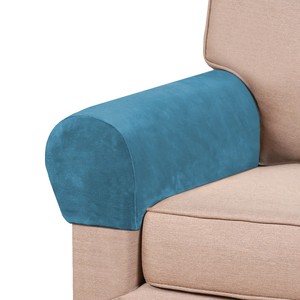 Moderno universale per uso domestico, fodera per divano in velluto a tinta unita, copertura elastica per divano componibile <span class=keywords><strong>con</strong></span> <span class=keywords><strong>braccioli</strong></span> - Product Image 5