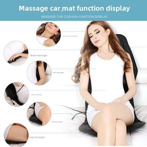 Cojín <span class=keywords><strong>para</strong></span> Asiento de Coche, Masajeador de Cadera <span class=keywords><strong>y</strong></span> Columna Cervical <span class=keywords><strong>para</strong></span> Uso en Casa <span class=keywords><strong>y</strong></span> en el Coche, <span class=keywords><strong>Almohadilla</strong></span>/Cojín de Masaje con Calefacción <span class=keywords><strong>y</strong></span> Enchufe - Product Image 3