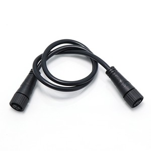 M12 Waterproof Connector Cable 2 3 Core DC <b>Plug</b> <b>In</b> For LED Outdoor <b>Lighting</b> Signal Power Transmission - Product Image 1