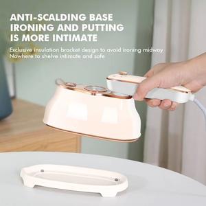 Vaporizador de Ropa Portátil de Mano, Blanco Beige Macaron, 0.8L, Operación Eléctrica y Mecánica, Para el Hogar y Viajes - Product Image 2