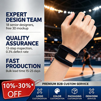 10%-30% de Descuento, Muñequera Ajustable de Material Suave para Yoga, Tenis, Deportes, Soporte para Esguinces, Muñequera Deportiva