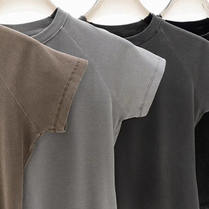 Jupe crayon décontractée à taille élastique, style rétro américain, coupe slim, longue, plissée, en tricot, pour femmes - Product Image 4