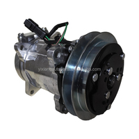 Compresseur de climatisation Yixiang de haute qualité pour 24V, compresseur de climatisation à sortie supérieure pour Komatsu pour Sandan ZC, joint 425-562-3321