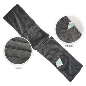 Pacco di calore con perline di argilla con coperchio per collo e spalle riscaldamento a microonde per più parti del corpo - Product Image 4