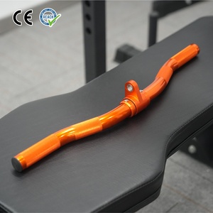 <span class=keywords><strong>Barre</strong></span> de curl rotative VIGFIT Fitness en aluminium, accessoire pour <span class=keywords><strong>barre</strong></span> de traction latérale, équipement de gym, entraîneur de triceps - Product Image 1