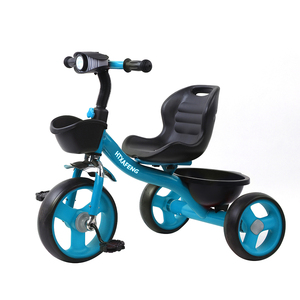 <span class=keywords><strong>Tricycle</strong></span> bon marché pour bébé garçon, vélo de Gril avec siège réglable, panier de rangement, vélo à 3 roues pour enfants à conduire - Product Image 4