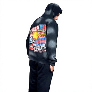 Ensembles de Sport Homme AZ LUCKY SPORTS 2025 – Survêtements Décontractés d'Hiver à Taille Haute, Sweats à Capuche Épais et Pantalons à Boutons (OEM) - Product Image 5