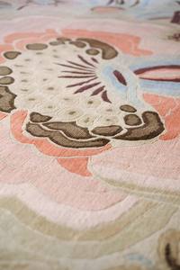 Designer <b>Rugs</b> Garden Party Hand Tufted New Zealand Wool Carpet with Artistic Floral Pattern for Living Room Bedroom and Hotel - Product Image 3