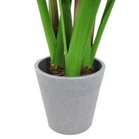 Plante en pot de jacinthe blanche artificielle de qualité commerciale en gros |   Pot de fleurs décoratif en fausse plante