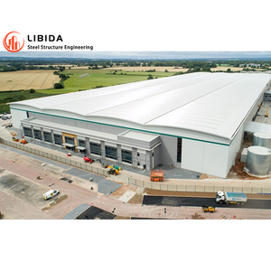 Geprefabriceerde Amerikaanse Standaard Prefab Staalconstructie En Onroerend Goed Magazijn - Product Image 2