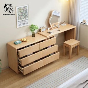 Vente directe d'usine, bon prix, personnalisable, faible MOQ, commode en bois de style log, écologique, nouvelle collection de meubles de maison. - Product Image 3