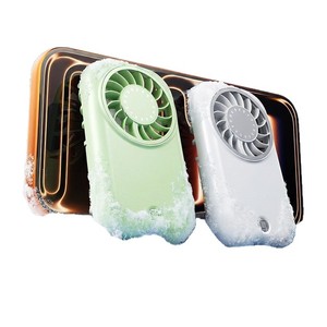 Mini ventilateur portatif X30mini Orange, batterie rechargeable, charge sans fil, ventilateur de poche compact et portable pour étudiants - Product Image 5