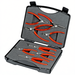 Knipex Circlip <b>Pliers</b> <b>Set</b> 8 Pieces Internal External Ring <b>Pliers</b> Tool Kit - Product Image 1