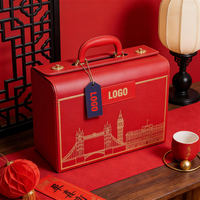 Boîte cadeau personnalisée multicolore en rouge, bleu, rose pour une production rapide d'échantillons et des campagnes saisonnières