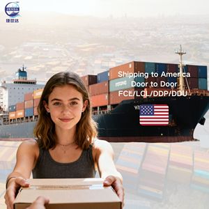 Transporte Marítimo de Contêineres Oceânicos LCL+Envio Expresso Agente de Frete Carga Navio China EUA Canadá Reino Unido 15-19 Dias - Product Image 3