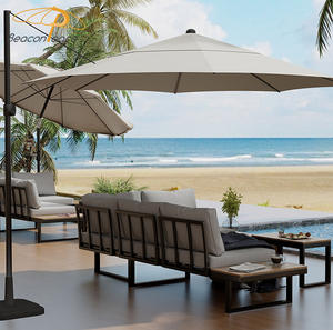 Meubles de patio Mobilier d'extérieur en métal aluminium <span class=keywords><strong>Salon</strong></span> de <span class=keywords><strong>jardin</strong></span> Canapé en forme de L Ensemble de <span class=keywords><strong>jardin</strong></span> extérieur en aluminium - Product Image 2