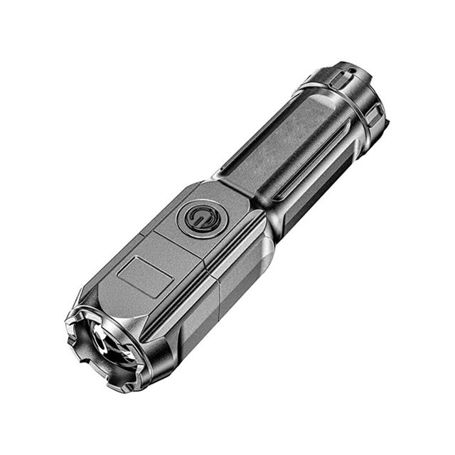 TAIKOO Led Torch Usb Rechargeable Bright Mini Uv Led Torch Flashlight,Tactical Flashlight