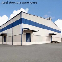 Estructura de Acero Prefabricada de Alta Resistencia para Uso Industrial, Edificio con Estructura de Acero, Almacén, Taller, Ventanas de Aleación de Aluminio
