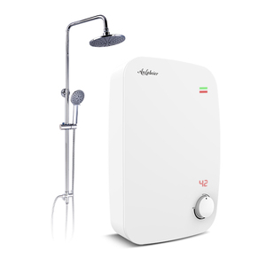 Anlabeier 5500W <b>Tankless</b> <b>Water</b> <b>Heater</b> Instant Electric Thermostatic 220V Fast Heating For Philippines Brazil - Product Image 1