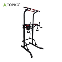 Tour de musculation multifonctionnelle professionnelle TOPKO de haute qualité pour entraînement complet du corps à domicile avec barre de traction et station d'entraînement