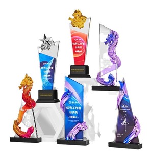 क्रिस्टल होलसेल अनुकूलित क्रिएटिव पेंटागन K9 क्रिस्टल ट्रॉफी का सम्मान और वार्षिक बैठक स्मारिका के लिए पुरस्कार - Product Image 2