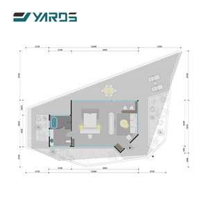 Уникальный дизайн, суперроскошный домик для отдыха, водонепроницаемый и утепленный, для глэмпинга, уличный мини-дом - Product Image 3