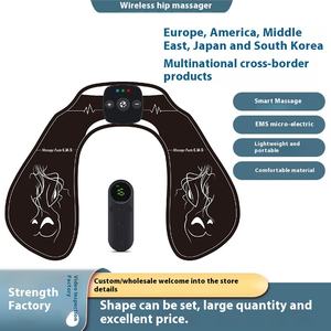 เครื่องนวดคอไร้สายแบบพกพา พร้อมรีโมทคอนโทรล ฟังก์ชั่นดนตรี ขายส่ง จัดส่งข้ามพรมแดนโดยตรง EMS - Product Image 5