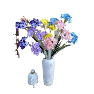 Flores Artificiales Queyiyi, Narcisos de Seda Multicolores, Decoración para el Hogar, Arreglo para Jarrón - Product Image 5
