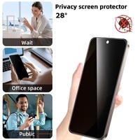 Protection d'écran en verre trempé anti-espion pour Redmi Note 11 11S 4G 11S 5G 11 Pro 11 Pro+ Protection de la vie privée