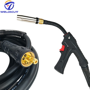 Có thể tháo rời Pistol <span class=keywords><strong>grip</strong></span> linh hoạt khuỷu tay MIG hàn súng ngọn đuốc Mb 36kd <span class=keywords><strong>CO2</strong></span> khí làm mát bằng Hàn ngọn đuốc - Product Image 3