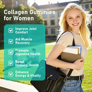 Private Label OEM Collagen Gummies Dietary <b>Supplement</b> Boost Immune Health and Promote Enhance Energy Vitality Function - Product Image 5